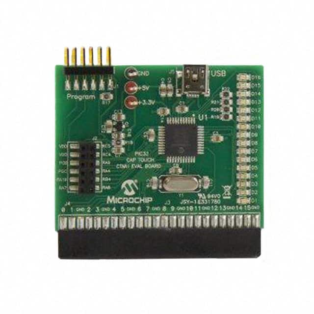 AC323027 Microchip Technology                                                                    BOARD EVAL PIC32 CAP TOUCH CTMU