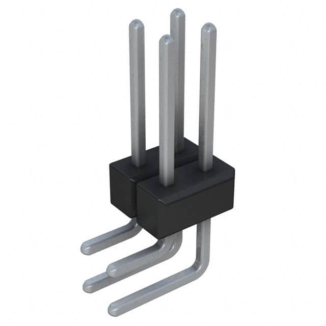 PEC02DGAN Sullins Connector Solutions                                                                    CONN HEADER .100 DUAL R/A 4POS