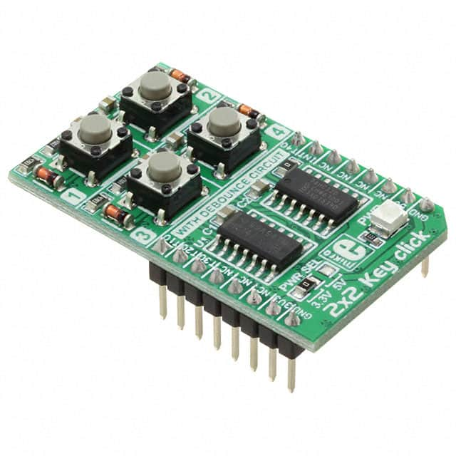 MIKROE-2152 MikroElektronika                                                                    2X2 KEY CLICK