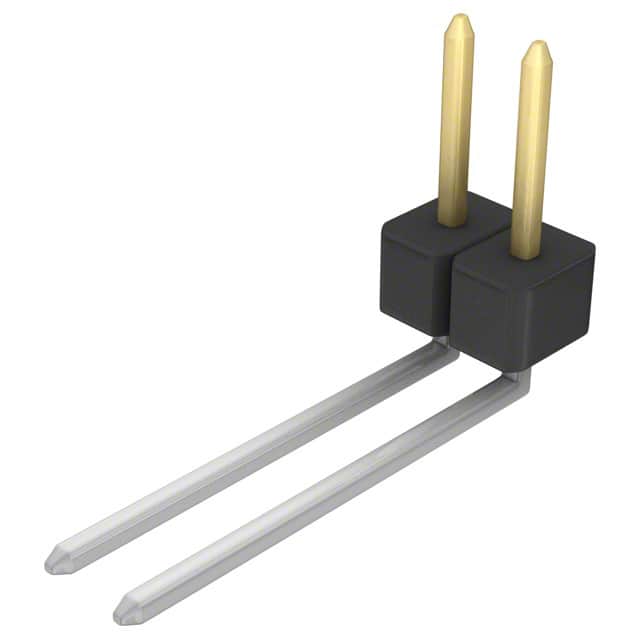 PBC02SBEN Sullins Connector Solutions                                                                    CONN HEADER .100 SINGL R/A 2POS