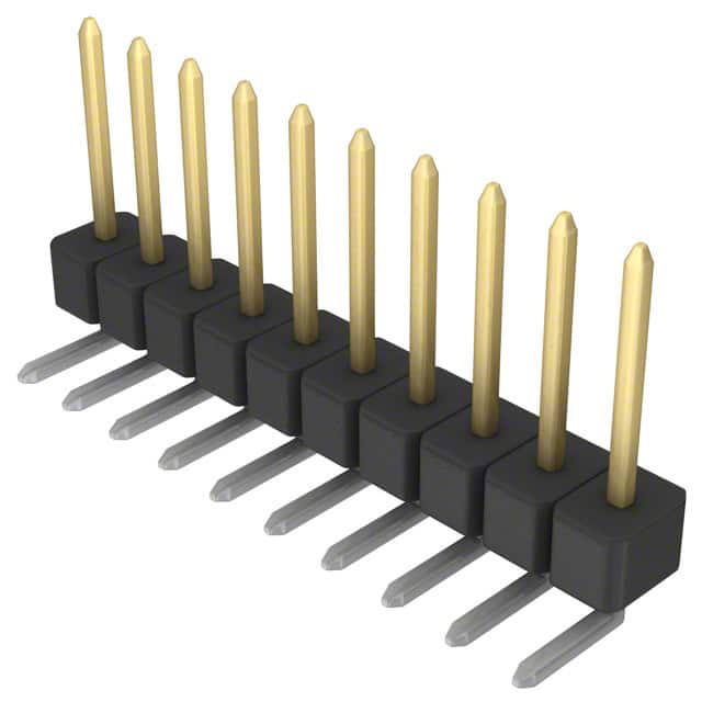 PBC10SGAN Sullins Connector Solutions                                                                    CONN HEADER .100 SINGL R/A 10POS