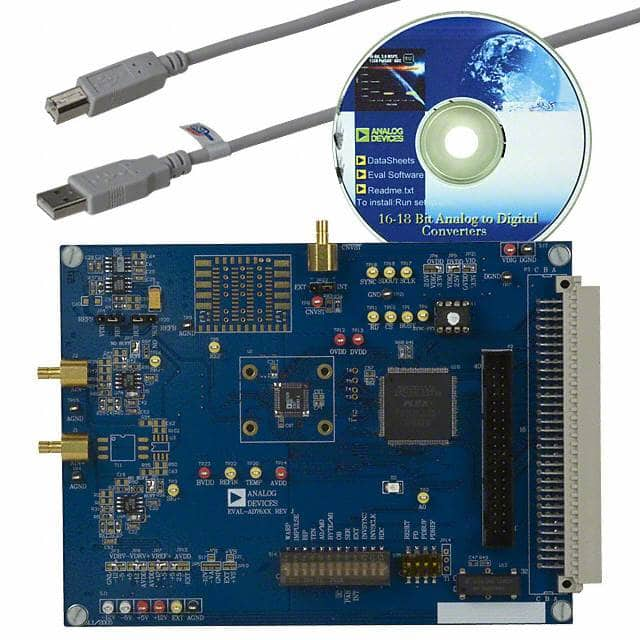 EVAL-AD7679CBZ Analog Devices Inc.                                                                    BOARD EVALUATION FOR AD7679