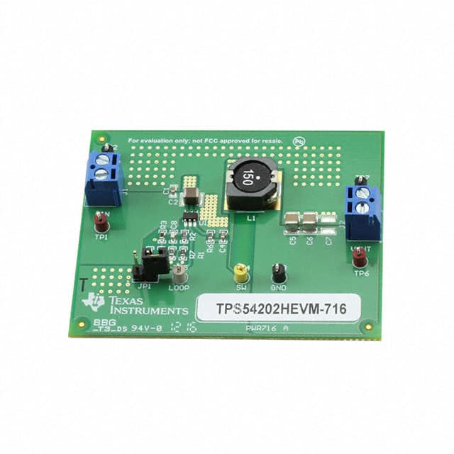 TPS54202HEVM-716 Texas Instruments                                                                    EVAL BOARD FOR TPS54202H