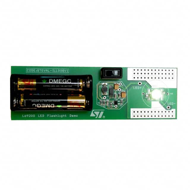 STEVAL-ILL008V1 STMicroelectronics                                                                    EVAL BOARD CREE LED FLASHLIGHT