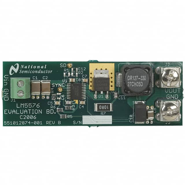 LM5576EVAL Texas Instruments                                                                    BOARD EVALUATION FOR LM5576