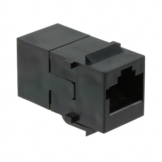 555376-1 TE Connectivity AMP Connectors                                                                    INSERT RJ45 JACK COUPLER