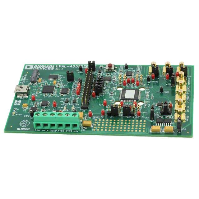 EVAL-AD5522EBUZ Analog Devices Inc.                                                                    BOARD EVAL FOR 12X12MM AD5522
