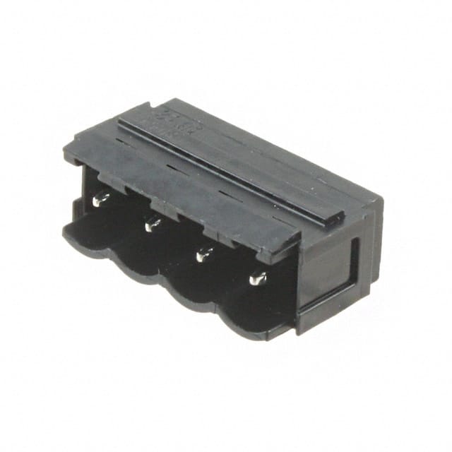 1515110000 Weidmuller                                                                    TERM BLOCK HDR 4POS 90DEG 5.08MM