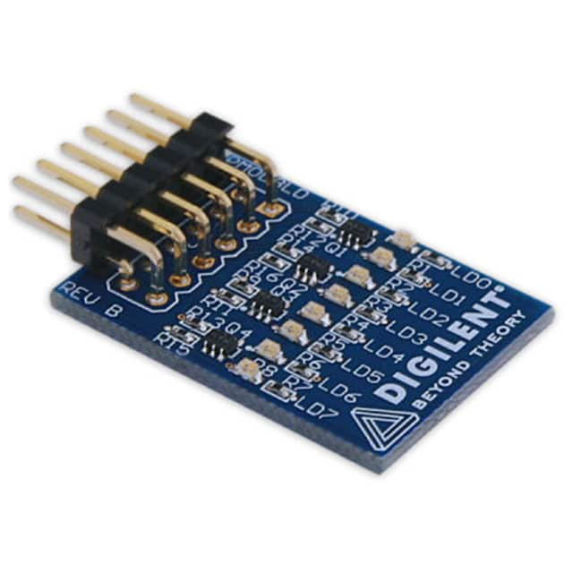 410-163 Digilent, Inc.                                                                    PMOD8LD LOGIC LEVEL LED BOARD