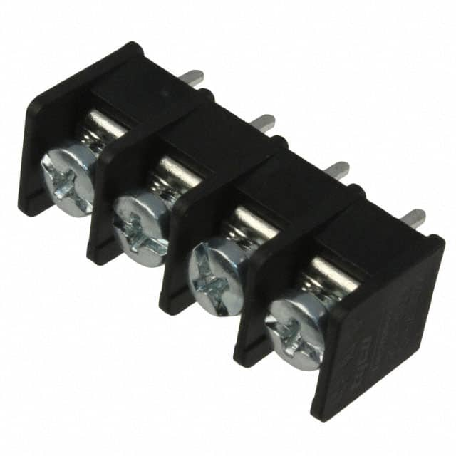 4DB-P107-04 TE Connectivity AMP Connectors                                                                    CONN BARRIER STRIP 4CIRC 0.325