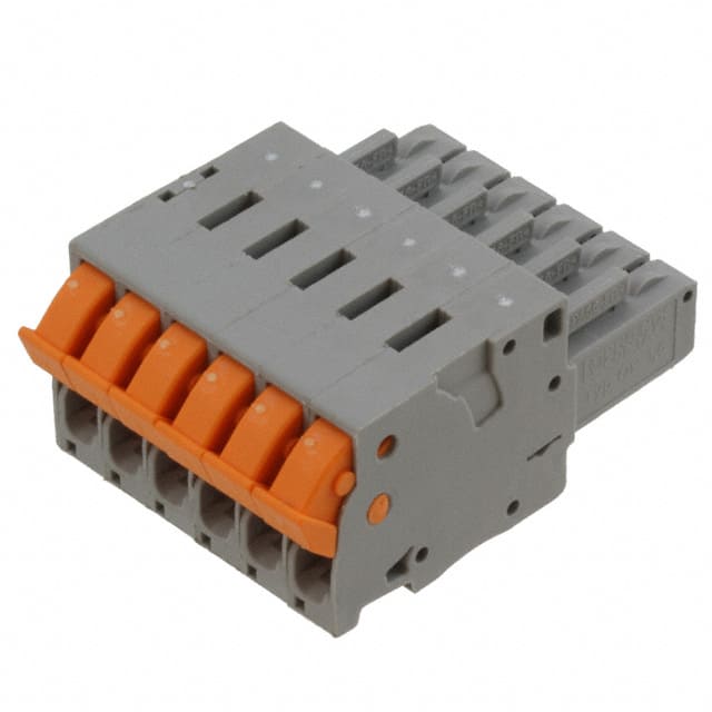 3051153 Phoenix Contact                                                                    TERM BLOCK PLUG 6POS STR