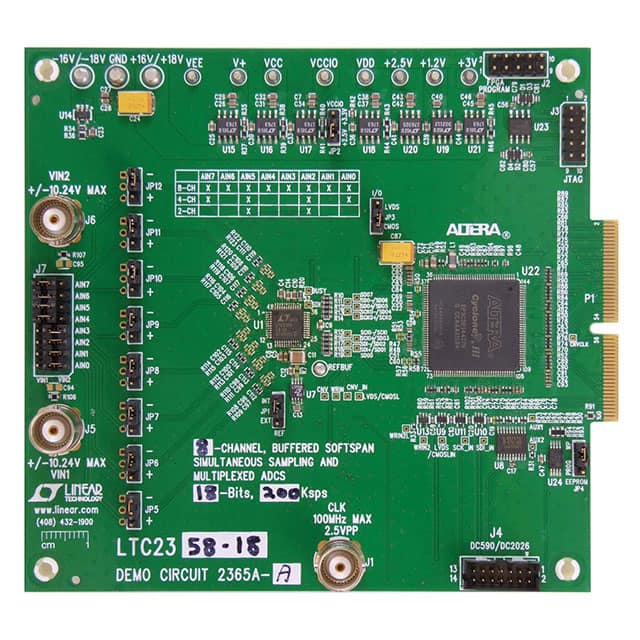 DC2365A-E Linear Technology/Analog Devices                                                                    DEMO BOARD FOR LTC2358-16