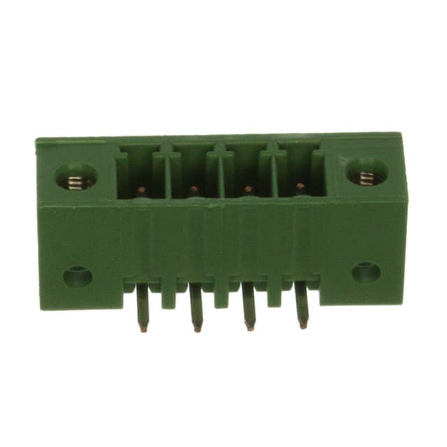 284539-4 TE Connectivity AMP Connectors                                                                    TERM BLOCK HDR 4POS 90DEG 3.5MM