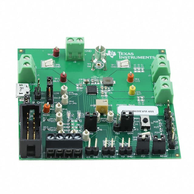 BQ24296MEVM-655 Texas Instruments                                                                    EVAL BOARD FOR BQ24296