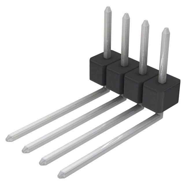 PEC04SBEN Sullins Connector Solutions                                                                    CONN HEADER .100 SINGL R/A 4POS
