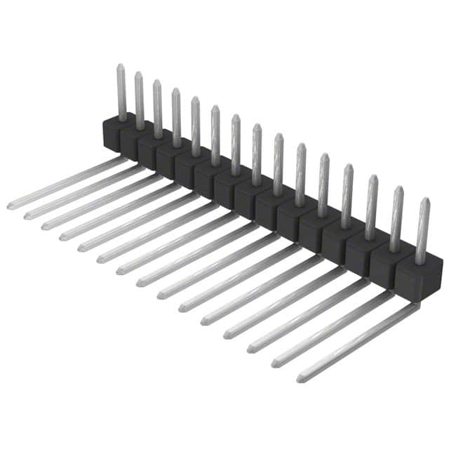 PEC15SBEN Sullins Connector Solutions                                                                    CONN HEADER .100 SINGL R/A 15POS