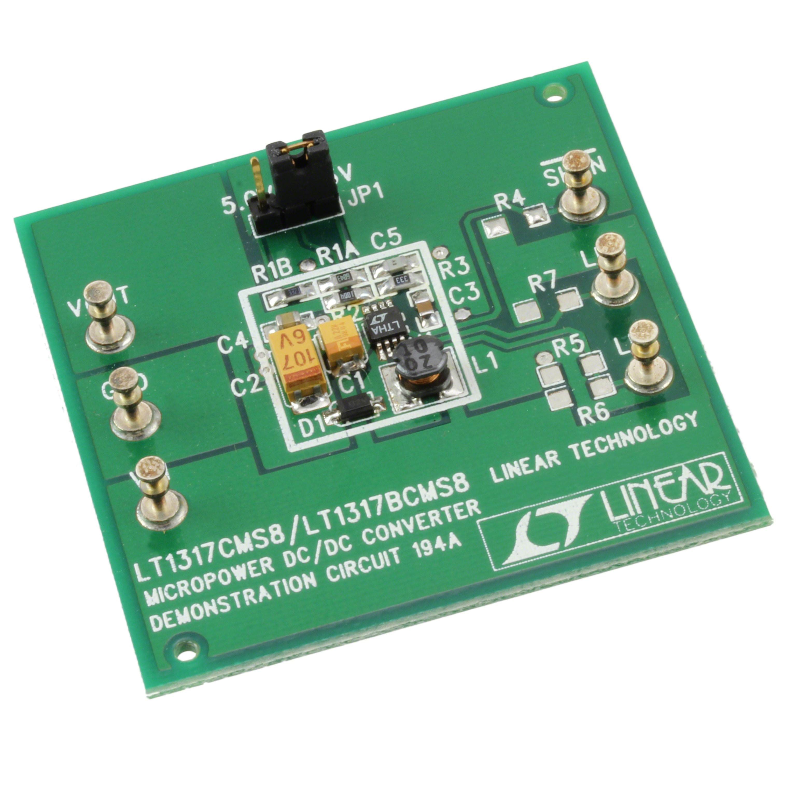 DC194A-A Linear Technology/Analog Devices                                                                    BOARD EVAL FOR LT1317CMS8