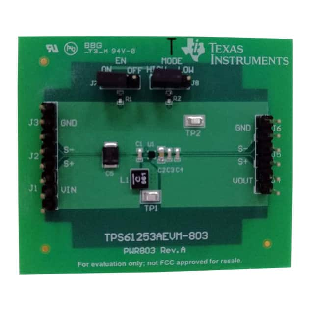 TPS61253AEVM-803 Texas Instruments                                                                    EVAIL MOD