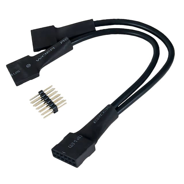 240-110 Digilent, Inc.                                                                    2X6 PIN SPLIT CABLE