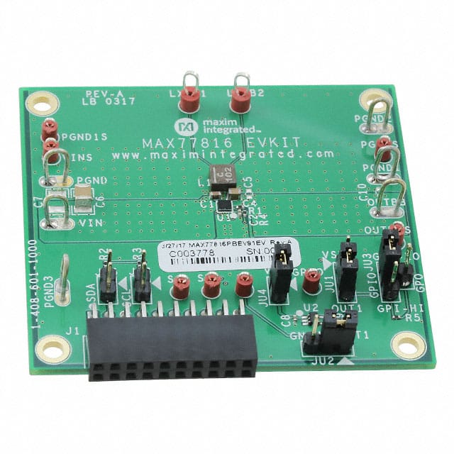 MAX77816EVKIT# Maxim Integrated                                                                    EVAL MAX77816 5A BUCK BOOST