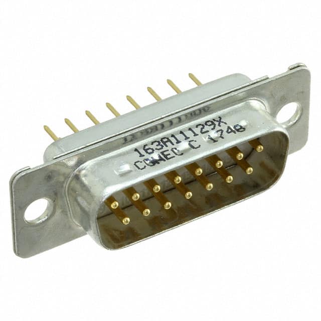 163A11129X Conec                                                                    CONN D-SUB PLUG 15POS STR SOLDER