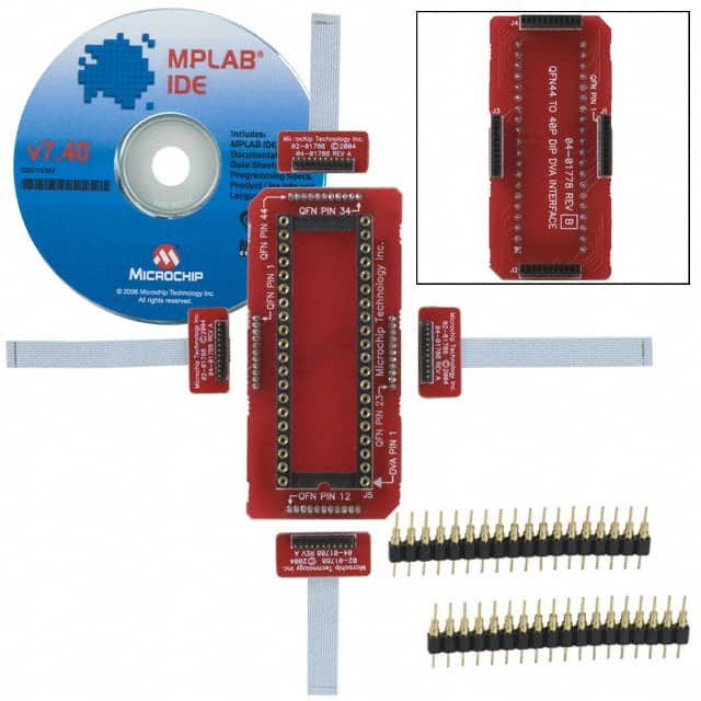 XLT44QFN2 Microchip Technology                                                                    SOCKET TRAN ICE 44QFN/40DIP