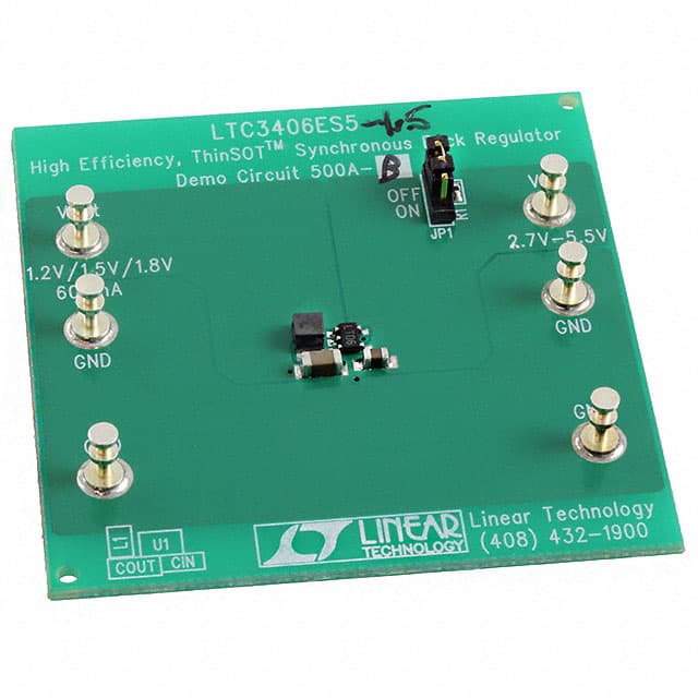 DC500A-B Linear Technology/Analog Devices                                                                    BOARD EVAL FOR LTC3406ES5