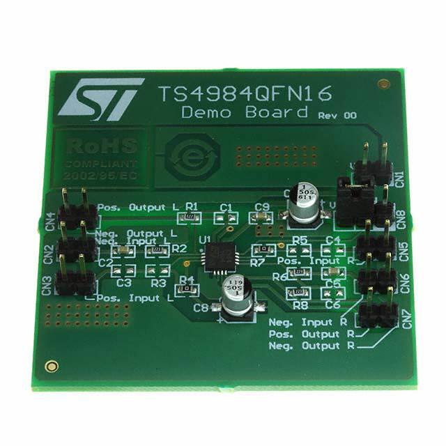 STEVAL-CCA003V1 STMicroelectronics                                                                    BOARD EVAL FOR LV TS4984IQT