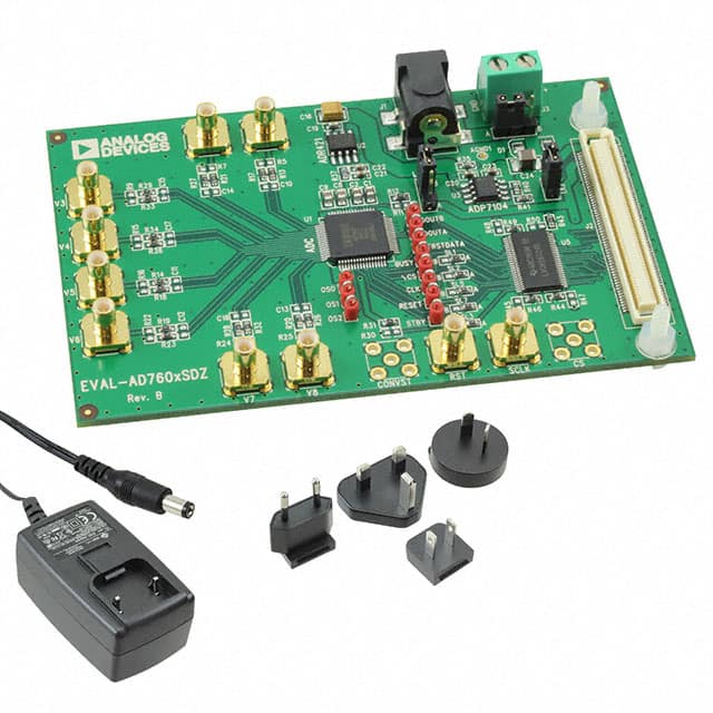 EVAL-AD7607SDZ Analog Devices Inc.                                                                    EVAL BOARD FOR AD7607