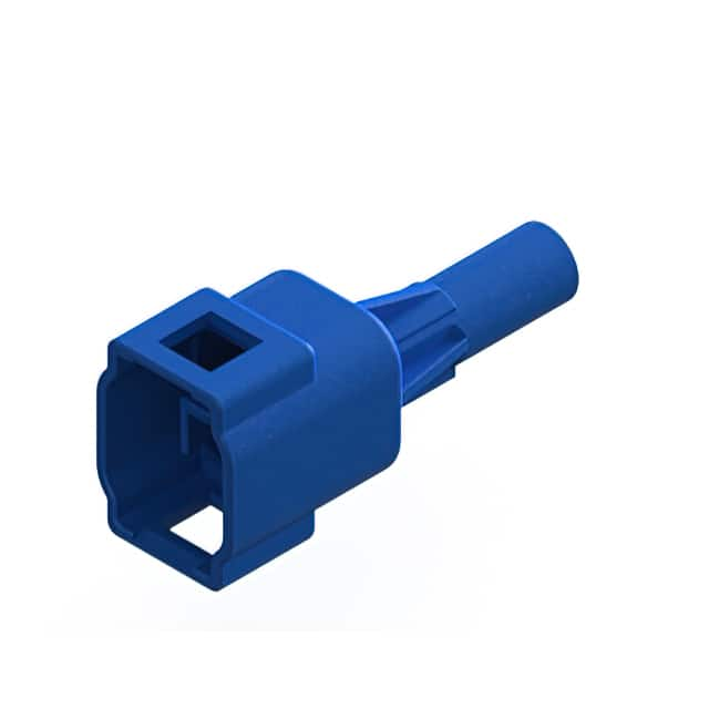 572-001-000-300 EDAC Inc.                                                                    W TO W 1 PIN PLUG (BLUE)