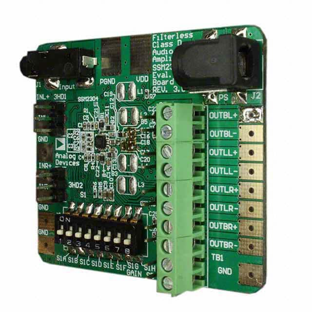 SSM2302Z-EVAL Analog Devices Inc.                                                                    BOARD EVAL FOR SSM2302