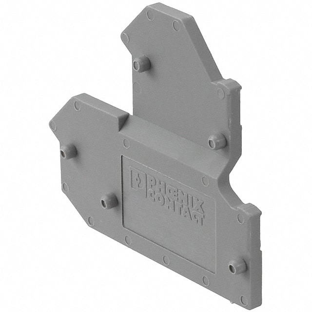 2770914 Phoenix Contact                                                                    END COVER GRAY