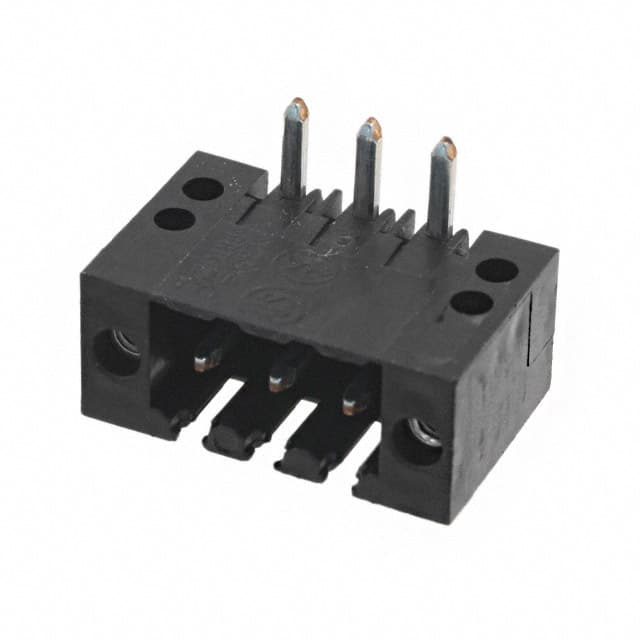 1615540000 Weidmuller                                                                    TERM BLOCK HDR 3POS 90DEG 3.5MM