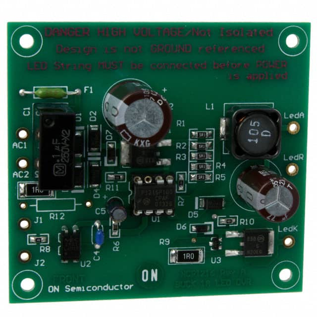 NCP1216LEDGEVB ON Semiconductor                                                                    EVAL BOARD FOR NCP1216LEDG