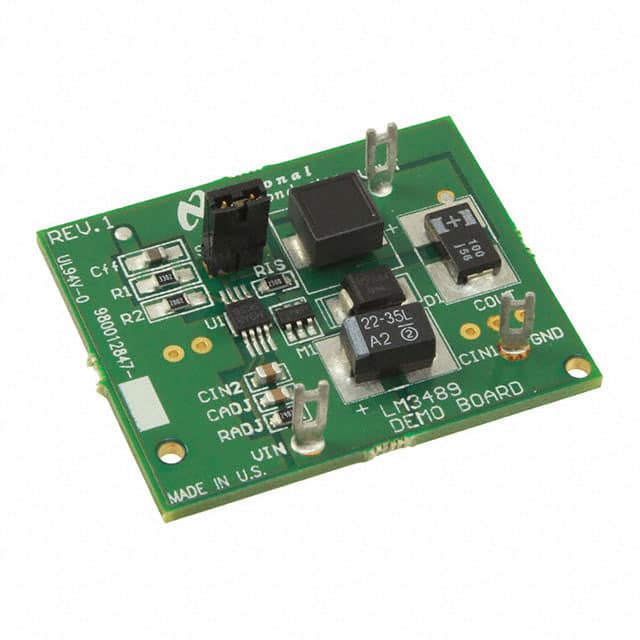 LM3489EVAL Texas Instruments                                                                    BOARD EVALUATION LM3489