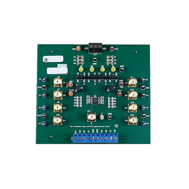 MUX36S08EVM-PDK Texas Instruments                                                                    MUX36S08 EVALUATION MODULE