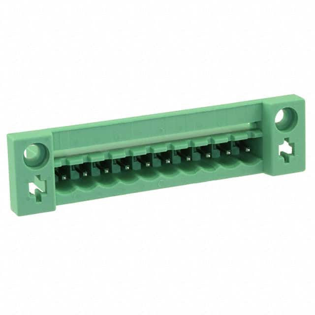 0707170 Phoenix Contact                                                                    TERM BLK HEADER 10POS GREEN