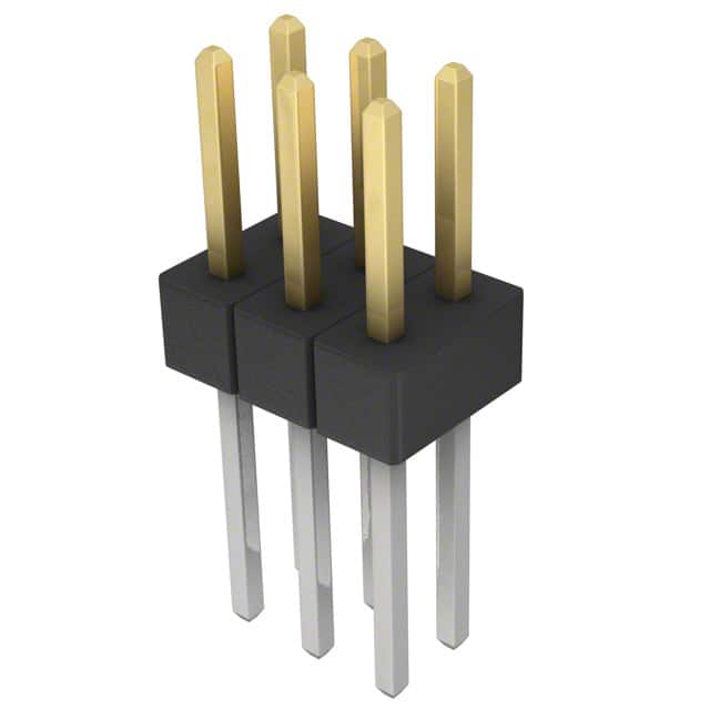 PBC03DACN Sullins Connector Solutions                                                                    CONN HEADER .100 DUAL STR 6POS