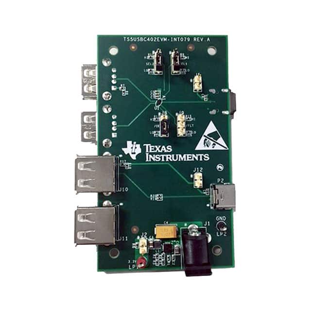 TS5USBC402EVM Texas Instruments                                                                    EVAL BOARD FOR TS5USBC402