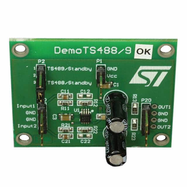 DEMOTS489S STMicroelectronics                                                                    BOARD DEMO FOR TS489