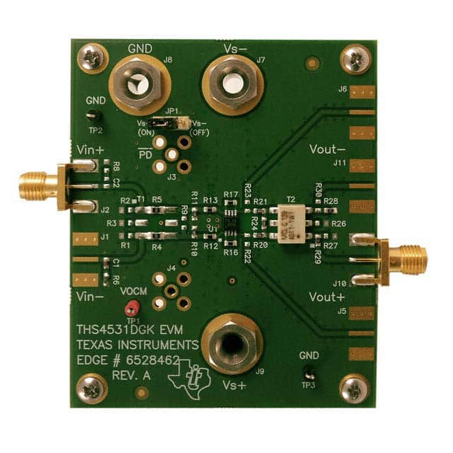 THS4531DGKEVM Texas Instruments                                                                    EVAL MODULE FOR THS4531