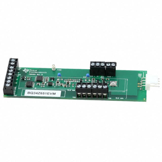 BQ34Z651EVM Texas Instruments                                                                    EVAL MODULE FOR BQ34Z651