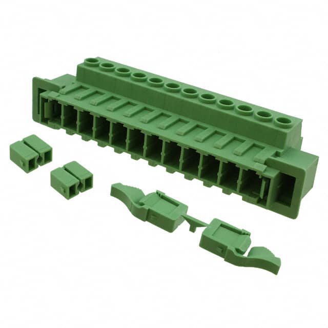 1716603 Phoenix Contact                                                                    TERM BLK HEADER 12POS GREEN