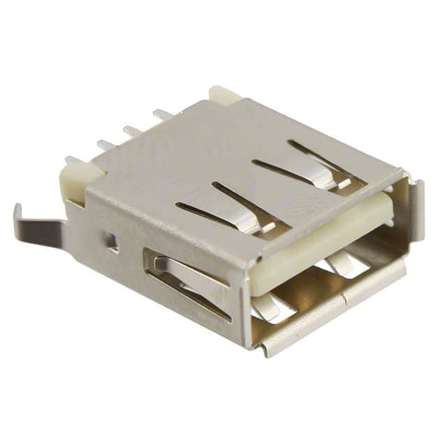 690-004-660-013 EDAC Inc.                                                                    CONN USB JACK TYPE A VERT STR