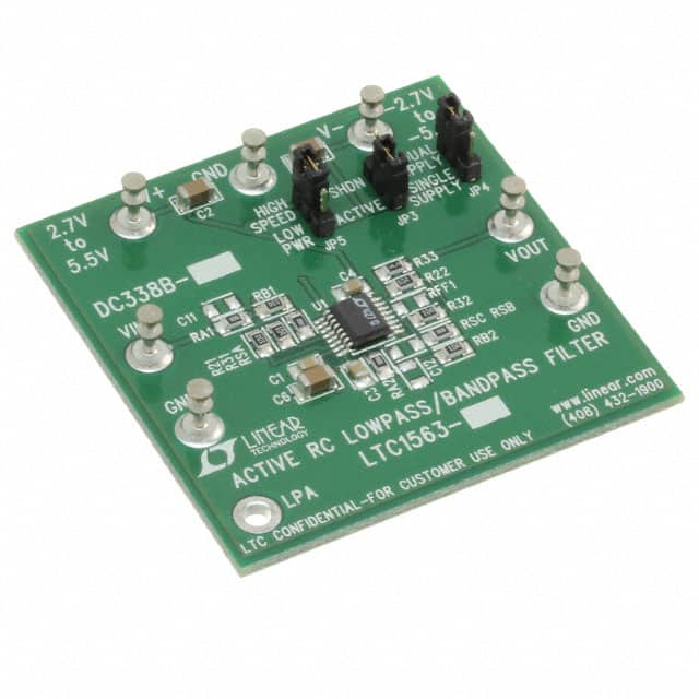 DC338B-A Linear Technology/Analog Devices                                                                    EVAL BOARD FOR LTC1563-2CGN