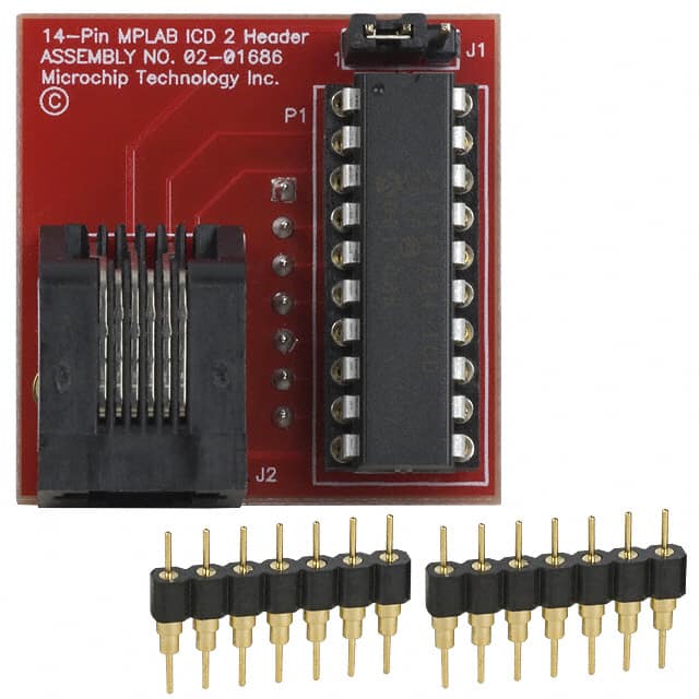 AC162055 Microchip Technology                                                                    HEADER INTERFACE ICD2 16F684