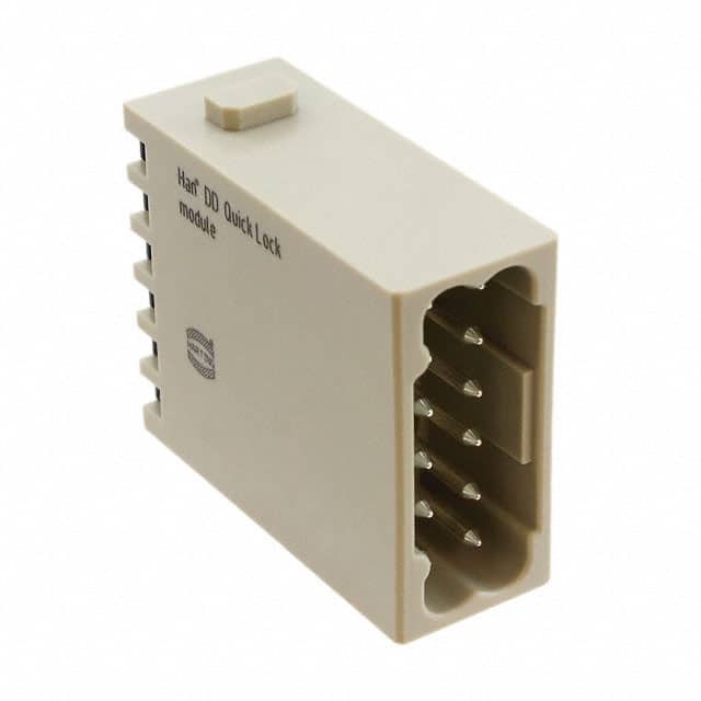 09140122632 HARTING                                                                    MODULE MALE 12POS PUSH IN LOCK