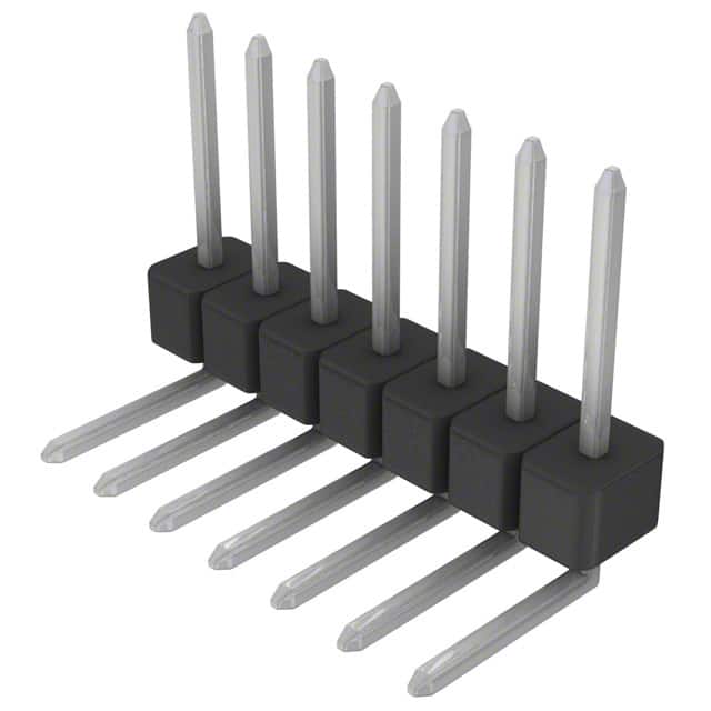 PEC07SGBN Sullins Connector Solutions                                                                    CONN HEADER .100 SINGL R/A 7POS