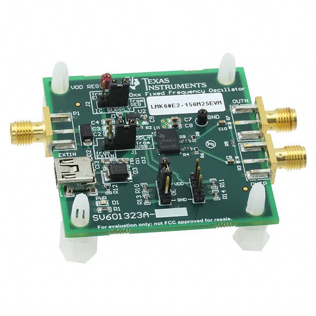 LMK60E2-156M25EVM Texas Instruments                                                                    EVALUATION MODULE