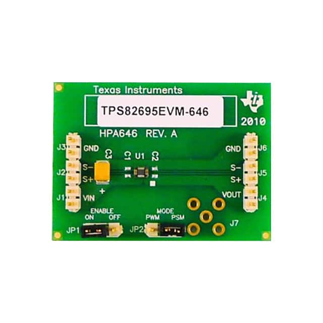 TPS82695EVM-646 Texas Instruments                                                                    EVAL MODULE FOR TPS82695-646